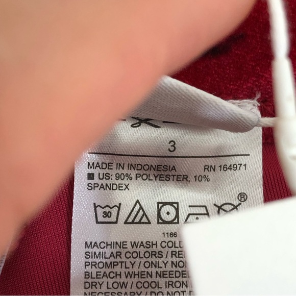 Janie and Jack Girls Toddler Baby Velvet Leggings Red Soft NEW Preppy Stretch - Picture 3 of 9